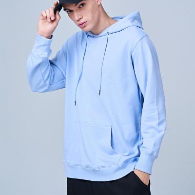 China Wholesale OEM Anti-wrinkle men's sweater 100% cotton logo hoodie custom embroidery plus size men's hoodie for sale