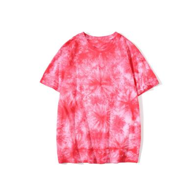 China custom Anti-wrinkle mens tie dye t-shirt printing logo t-shirts wholesale dye empty t-shirts fashion t-shirts for sale