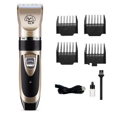 China Sustainable Dog Clippers Beauty Container Pet Cats Dogs Rabbits Hair groomingtoolsClippers Shaver Pets Cordless Rechargeable Professional for sale