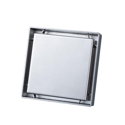 China Modern Yukde New Product SUS304 Stainless Steel Polish Invisible Mirror Square Linear Shower Drain for sale