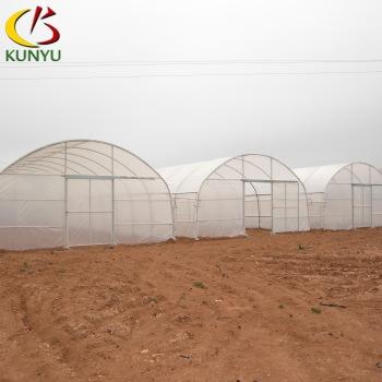 China Hot Galvanized PE Steel Pipe Greenhouse Skeleton Greenhouse for sale