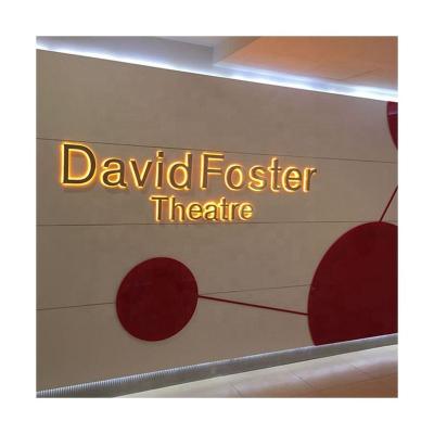 China Custom Acrylic Light Letters Simple 3d Outdoor Front Lit Led Sign Logo Signs Shop Signs Led Acrylic Letter for sale