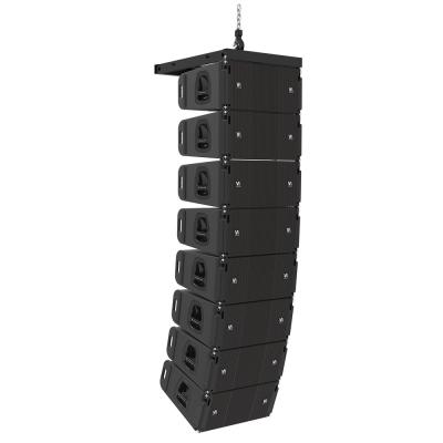 China VA Outdoor Line Array Pa luidsprekers 500W 10 inch Coaxial Line Array Te koop