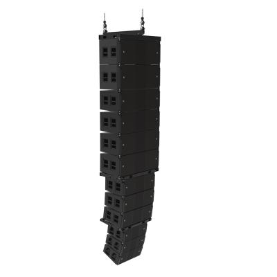 China 1830W Dual 15 inch Line Array Stage Speaker Horizontale dekkingskant Te koop