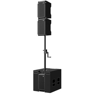 China Mini High-End Line Array-luidsprekers voor thuiscoaxiale actieve luidsprekers Te koop