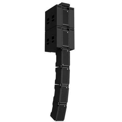 China Church Active Line Array Mini Coaxial Active Speaker 8 inch Dubbel Te koop