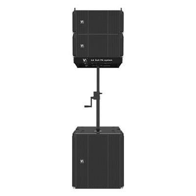 Chine Portable Line Array haut-parleur actif 2 haut-parleurs 1 sous haut-parleur actif à pleine portée à vendre