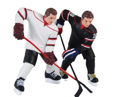 China Custom Worlwide High Quality Promotion OEM Gold Sportsman Resin Sports Hockey Player Figurine for sale