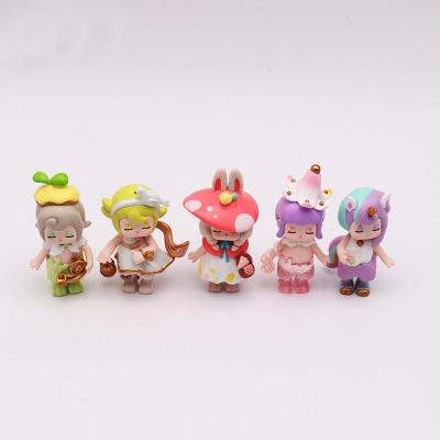 China Custom Collectable Art PVC Vinyl 3D Plastic Figure Cartoon Movable Action Figure Toy Good Quality Plastic Cheap Blind Box Figurine for sale