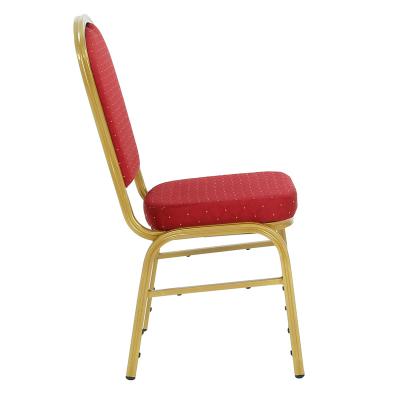 China Modern Hot Sale Hotel Banquet Metal Nordic High Quality Stackable Chair For Sale for sale