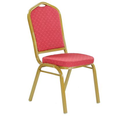 China Slipcovered Upholstered Canvas Cover Metal Legs Cafe Restaurant Metal Dining Chair à venda