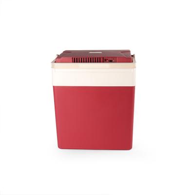 China Simple color minus 28l model new design fridge for car 12v small fridge 12 24v for sale