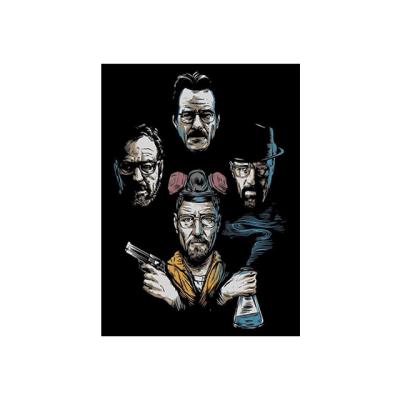 China Europe 3d Movie Poster Breaking Bad 3D Lenticular Poster 3D Printing Flip Effect Advertisement for sale