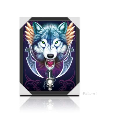 Κίνα USA 3D Poster 30x40cm Lenticular 3d Image Lenticular Animal Picture Of Wolves προς πώληση