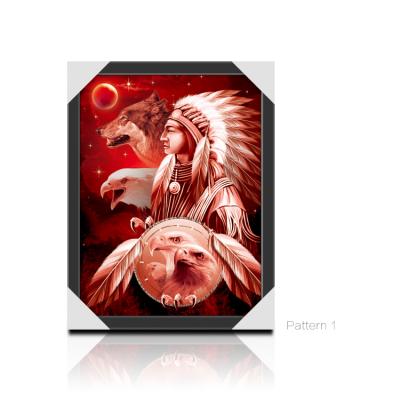 China High Definition USA Lenticular Plastic Flip 3d Image Shake Poster 3d Picture Available for sale