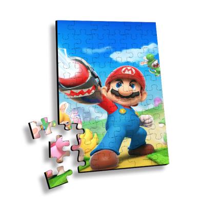 Κίνα custom 3D 100 piece cartoon 3D puzzle or 3D film plastic lenticular printing puzzle for promotion or souvenir προς πώληση