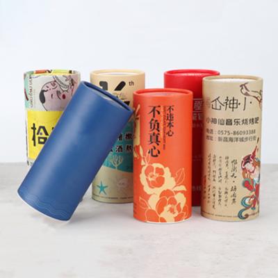 China Support ODM&OEM Printed Displacement Tissues Around Cylinder Box Disposable Facial Tissue Tubes Snug Fit For Car Tissue Cup Holder for sale