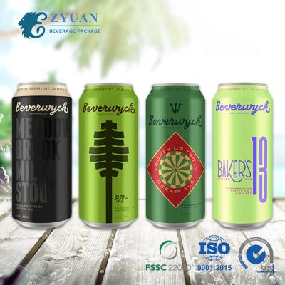 China Standard 500ml Beverage Food Grade Customized Logo Blank Aluminum Monster Drink Energy Drink Cans for sale