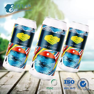 China 500ml Beverage White Aluminum Soft Drinks Best Selling Standard Printed Custom Beverage Can Coke Cans for sale