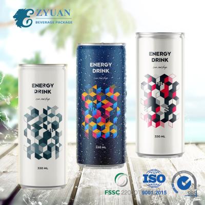 China Wholesale Smooth 355ml Beverage Food Grade Customized Metal Aluminum Bpa Free Beverage Cans Blanks for sale