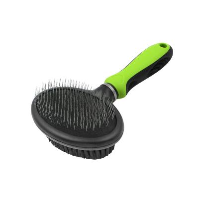 China Dogs ABS TPR Stainless Steel Pet Hair Cute Pet Grooming Brush Neat for sale