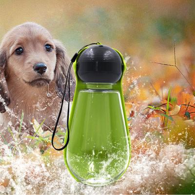 China BPA Free Non-automatic Collapsible Outdoor Portable Pet Drinking Water Bottle For Dog And Cat for sale