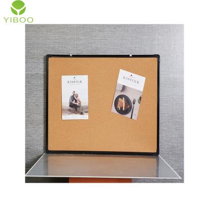 China Durable Multi-size School Cork Board Blackboard Whiteboard Half Cork Board With Pin for sale