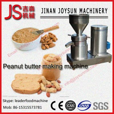 China 304 ss cooling system peanut grinding making machine for sale