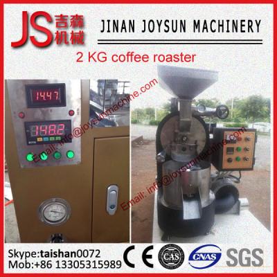 China 2 Kg Industrial Commercial Coffee Roaster Coffee Roasting Equipment for sale