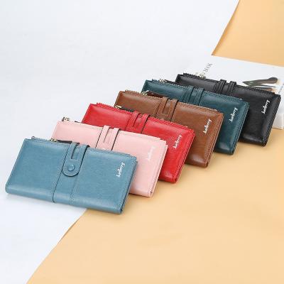 China 2021 fashion new style baellerry wallet Multi-function card wallet lady women wholesale long purse for sale