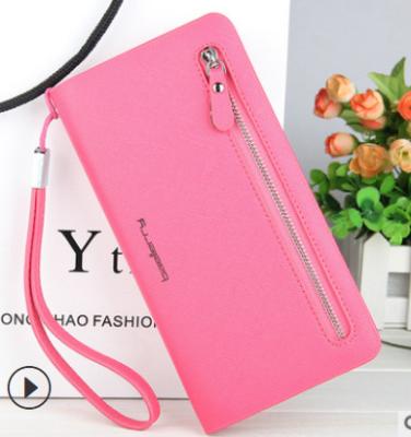 China Brand Baellerry Waterproof Wallet Forever Leather Long Wallet Women Wallet 2021 For Women Card Cash Money Fashionable Colorful Holder for sale