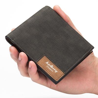 China Baellerry small wallet waterproof canvas clip material cheap wallet factory price wallet for sale