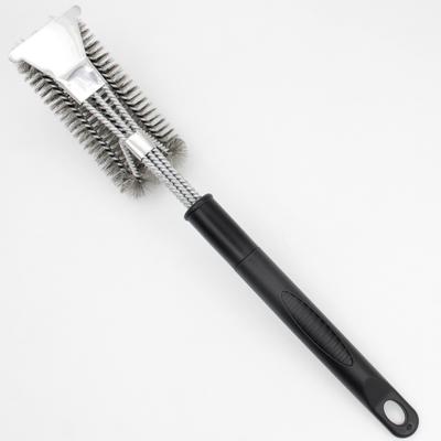 China Easily Cleaned BBQ Tools Stainless Steel Grill Cleaning Brush Barbecue Cleaning Brush for sale