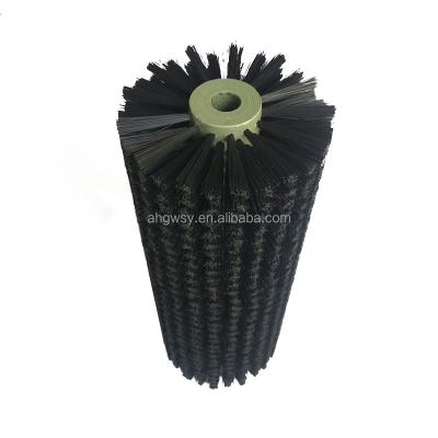 China Furit Cleaning Industrial Cleaning Vegetable Brush Customized Rotating Machine Cleaner Roller Brush for sale