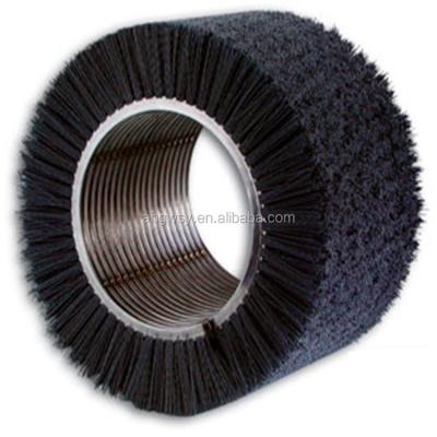 China High Quality Industrial Spring Roller Brush Sprial Brush POLISHING Roller for sale