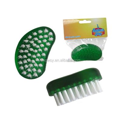 China Nail Brush Mini Cleaning Dust Brush Plastic Nail Cleaning Brush for sale