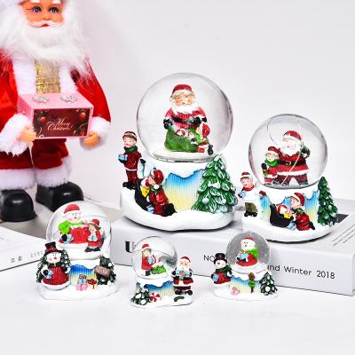 China Europe Snowball Trailer Empty Glass-Glass Snow Globe Inflatable Snow Globe for sale