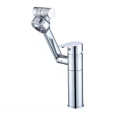 China Metered Faucets New universal rotating brass basin faucet 360 degree rotating bathroom basin faucet for sale