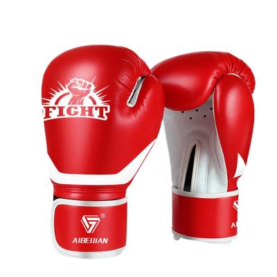 China Sports Boxing Gloves Factory OEM PU Leather Boxing Gloves Customized Design Logo Boxing Gloves High Quality Training Boxing Gloves for sale