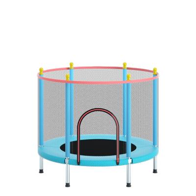 China With protective net stable trampoline factory wholesale fitness trampoline kids with gifts kids fitness trampoline for sale