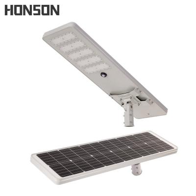 China ROAD 150W Solar Panel Street Light All In One Street Light Solar Integrated Street Light for sale