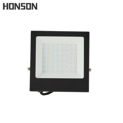 China Sports Stadiums Electric Ultra Thin High Lumen Flood Light 100W Anti Glare Flood Light for sale