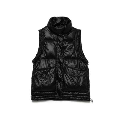 China Waterproof Lightweight Ultralight Unisex Outdoor Wholesale Duck Down Vest Sleeveless Winter 2021 for sale