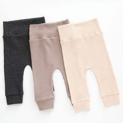 China Baby Girl Breathable Legging High Waist Comfy Skinny Jogger Pants Comfortable Loungewear Activewear Cotton Ribbed Legging Netting Kid Children for sale