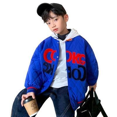 China Anti-wrinkle Wholesale Custom Design Kids Boys Winter Fleece Jacket Casual Jacket for sale