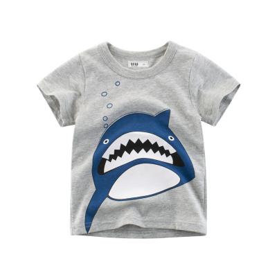 China Viable Boys Short Sleeve High Quality Children's Cartoon T-Shirt Printing Custom T Shirt for sale