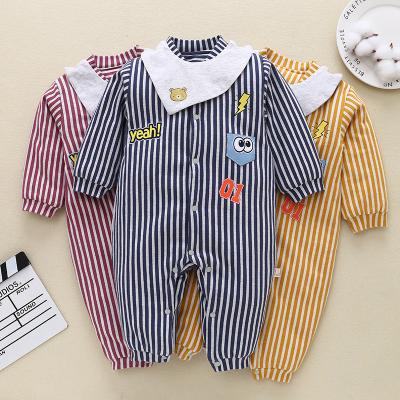 China Breathable Boy Girl Newborn Unisex Infant Coats Long Sleeve Baby Autumn Winter Spring Clothes Sets Baby Romper for sale