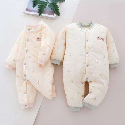 China Breathable Baby Romper Clothes Newborn Boy Girl Romper Set Cute Design For Winter Infant Cotton Unisex for sale