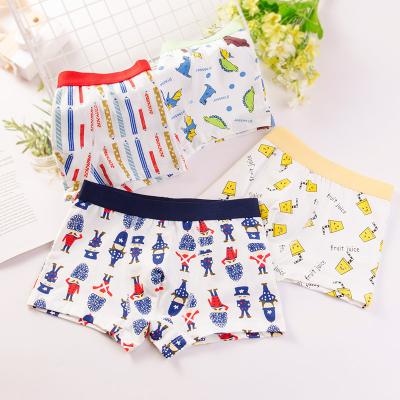 China Boys Breathable Underwear Children's Underwear Boy's Reactive Printing for sale