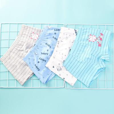 China Hot Sale Breathable Cotton Boys Panties Underwear Kids Pack Sale Cartoon Cotton Boxer Briefs For Boys for sale